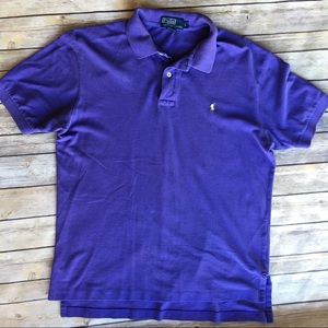 Purple polo by Ralph Lauren